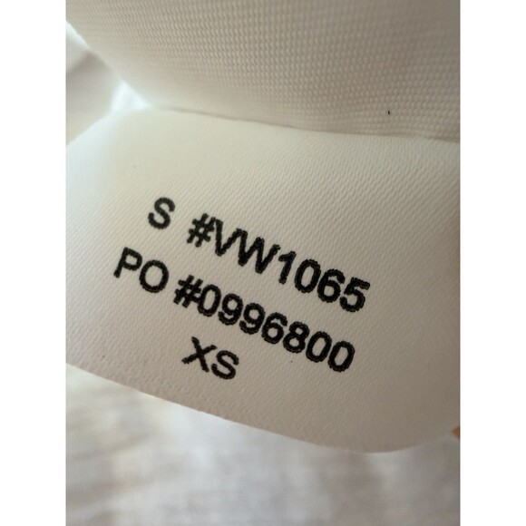 Vuori Pima Cotton Slub Tee White Short Sleeve Relaxed Fit XS VW1065 - Picture 8 of 10